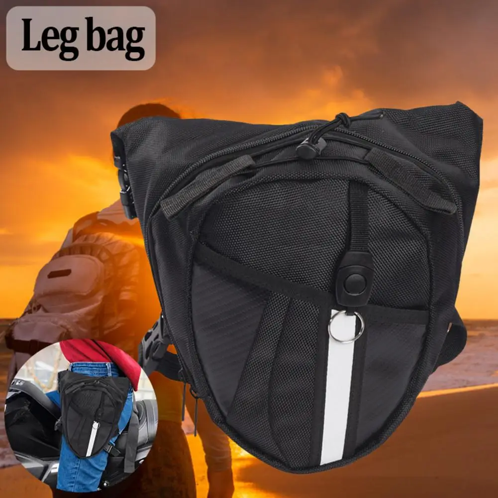 Motorcycle Waist Bag Canvas Drop Leg Bag Storage Pouch for Men Women Belt Pouch Fanny Pack Waist bag Belt Packs reflective bags