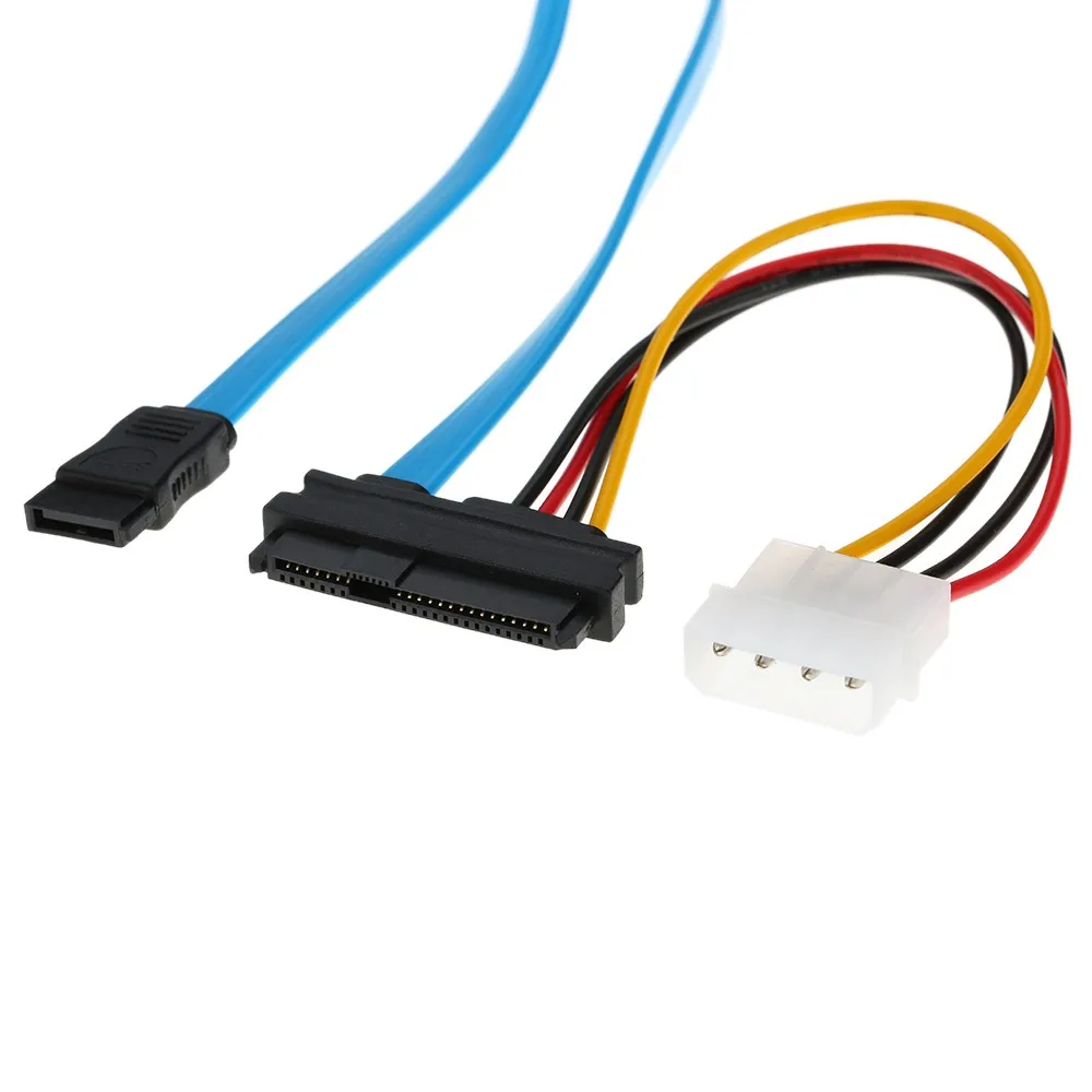 SATA to SAS Cable SAS SATA Cable Adapter SAS to SATA Hard Disk Cable Cord SFF-8482 SAS Cable 29P to 1* SATA 7PIN hdd Cable 70cm