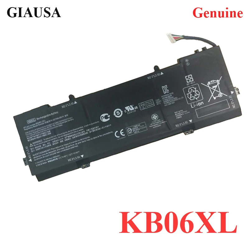 GIAUSA Genuine  KB06XL Laptop Battery For HP X360 15-BL002XX Z6K96EA Z6K97EA Z6K99EA Z6L00EA Z6L01EA Z6L02EA