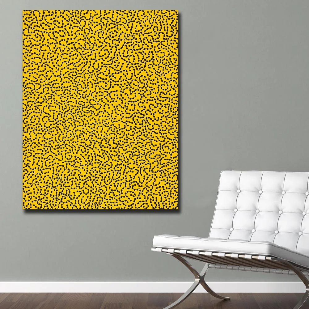 Print Oil Painting Wall Art Painting Yayoi Kusama Big River Home Decorative Wall Art Picture for Living Room Canvas Painting