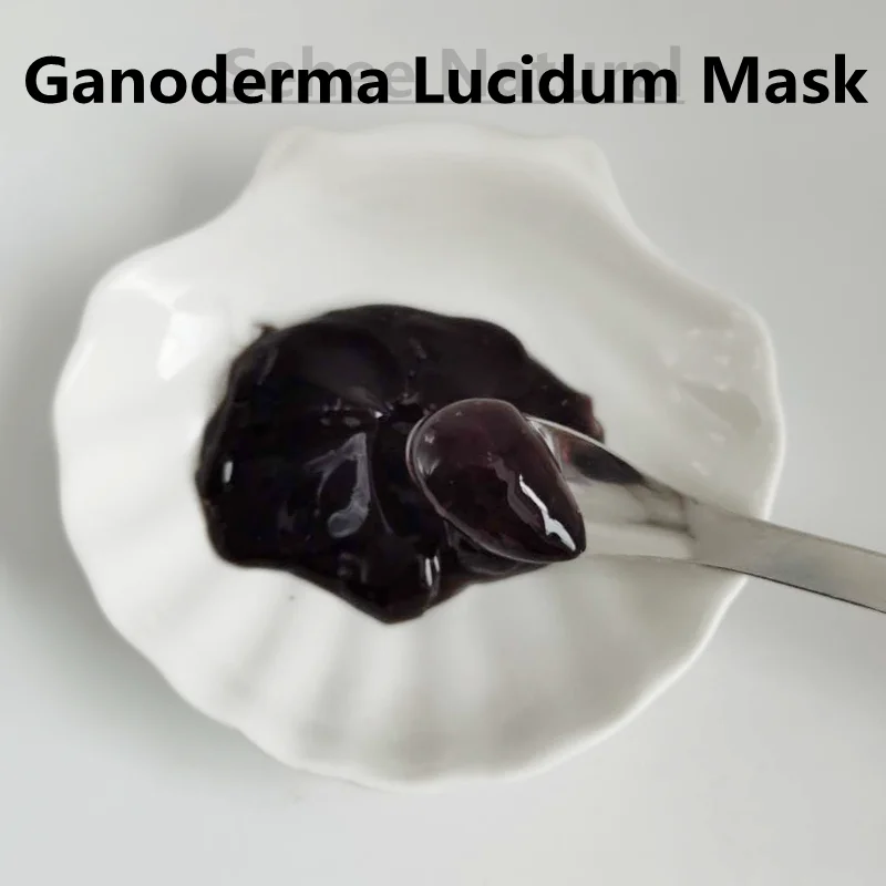 10Pcs Ganoderma Lucidum Masker Zachte Schoon Verstevigende Poriën Reiniging Maskwrinkles Lifting Huidverzorging Masker Gel 15 G/stk