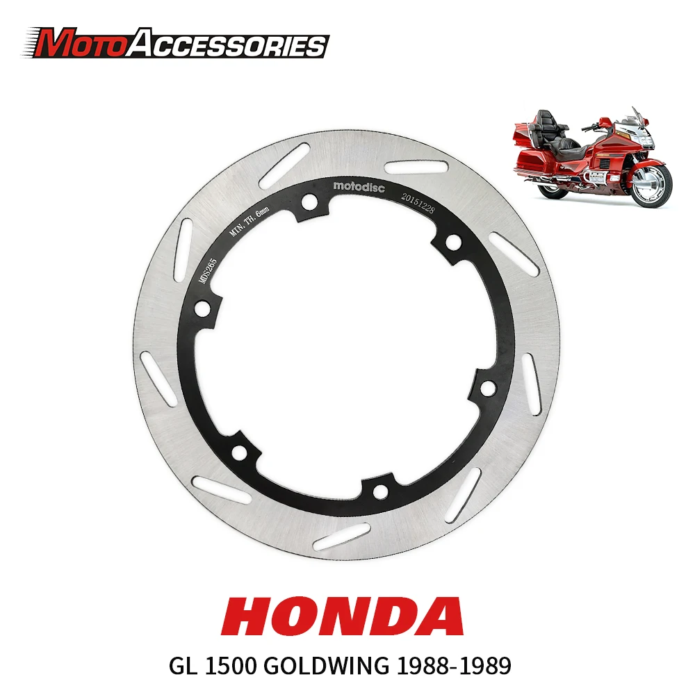 

For Honda GL1500SE GOLD WING 1988-1989 GL1500 GOLDWING A 1988-1989 Brake Disc Rotor Rear MTX Motorcycle Street Bike Braking