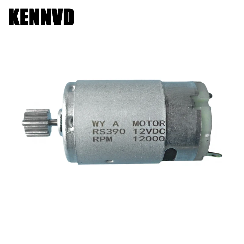 Moteur RS390 12V 20000 RPM – Pièce Auto Enfant Voiture Électrique – Faible Bruit, Résistant – 12V/6V Options