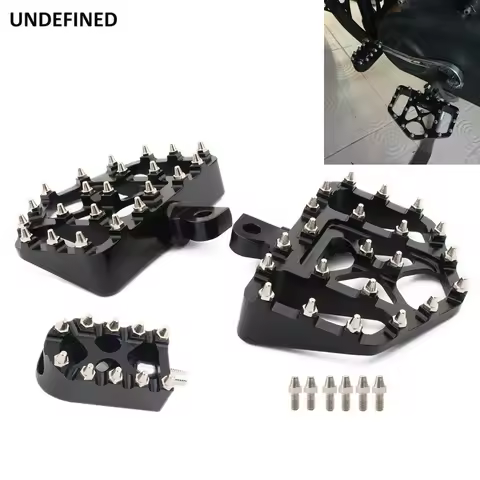MX Offroad Floorboards Wide Foot Pegs Bobber Shifter Pegs Pedal Foot Rest For Harley Dyna Sportster 883 Softail Street Bob FXDF