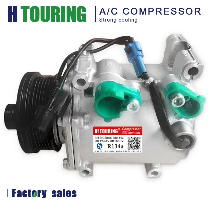 MSC90C AC A/C Compressor for Mitsubishi OUTLANDER I CU2W 2.0 4WD 7813A036 AKC200A205C AKC200A215AR MR500266 MR216055