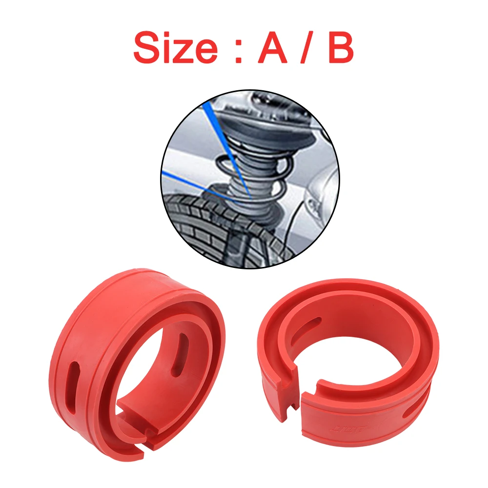 1 PCS Car Shock Absorber Universal For Cars Car Accessories Power Auto-Buffers A/B Type Cushion Suspension Buffer Spring Bumpers