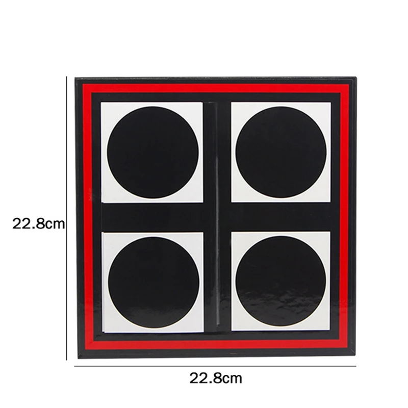 面白いドットチェンジボード手品、色の変化、魔法の小道具、ステージ、イリュージョンアクセサリー、ギミックコメディー