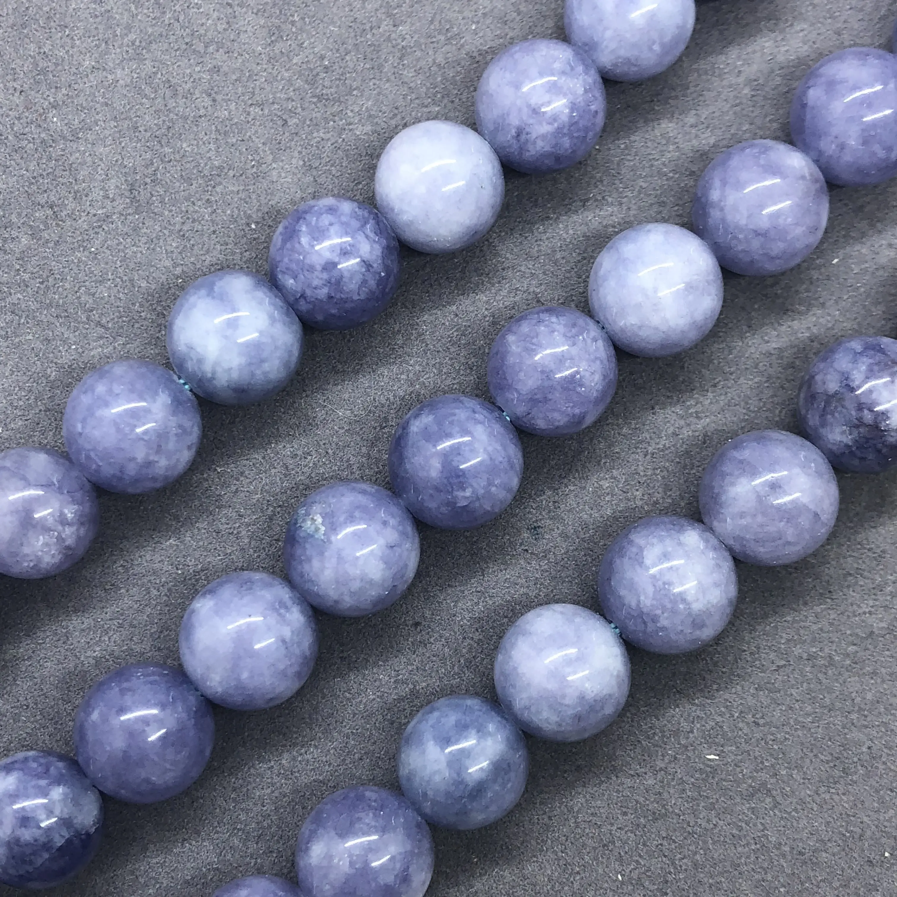 Purple Chalcedony Beads 4-12mm Round Natural Loose Stone Bead Diy Accessories