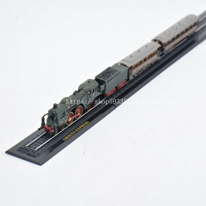 Simulation 1: 220 steam train model gift Pocket vintage train set model collection ornaments