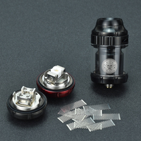 Zeus X rta Zeus X Mesh RTA Atomizer Coils organic cotton Pyrex Bubble Bulb Glass Tube Zeus Deck Base