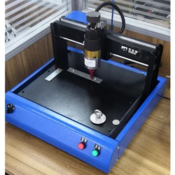 Máquina de marcação de aço inoxidável 3020 Impressora, placa de identificação Código Plotter, Máquina de gravura elétrica, 2015