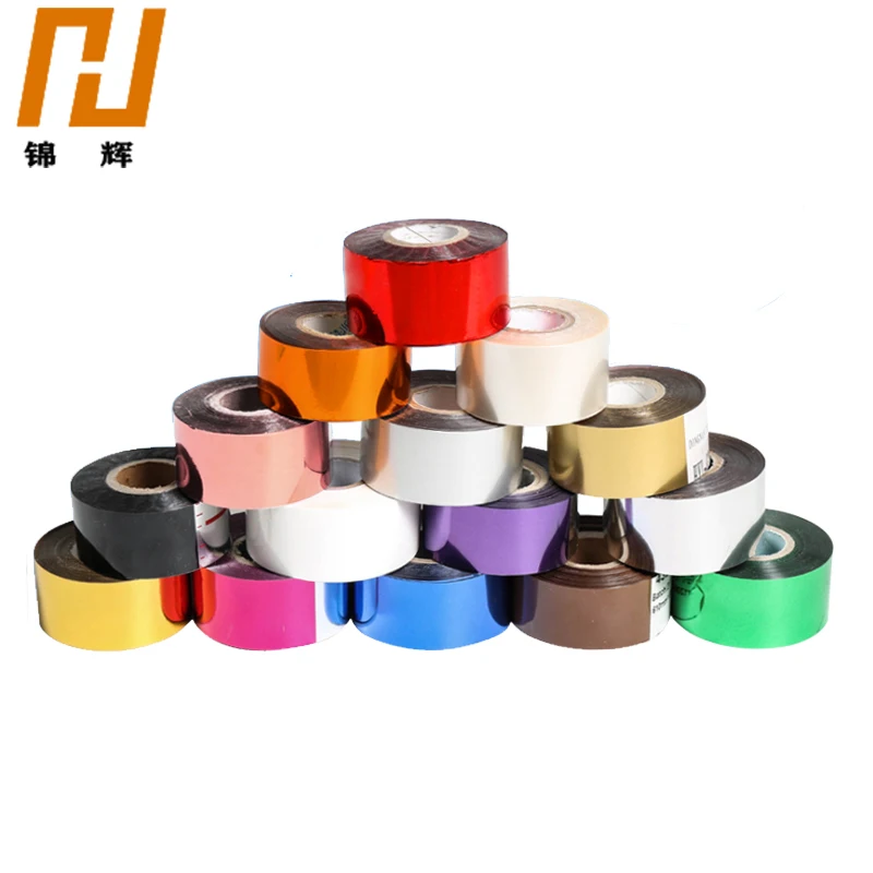 3CM 120meter/Rolls Gold Silver Hot Foil Stamping Paper Craft Paper 12colors branding iron hot Heat press machine