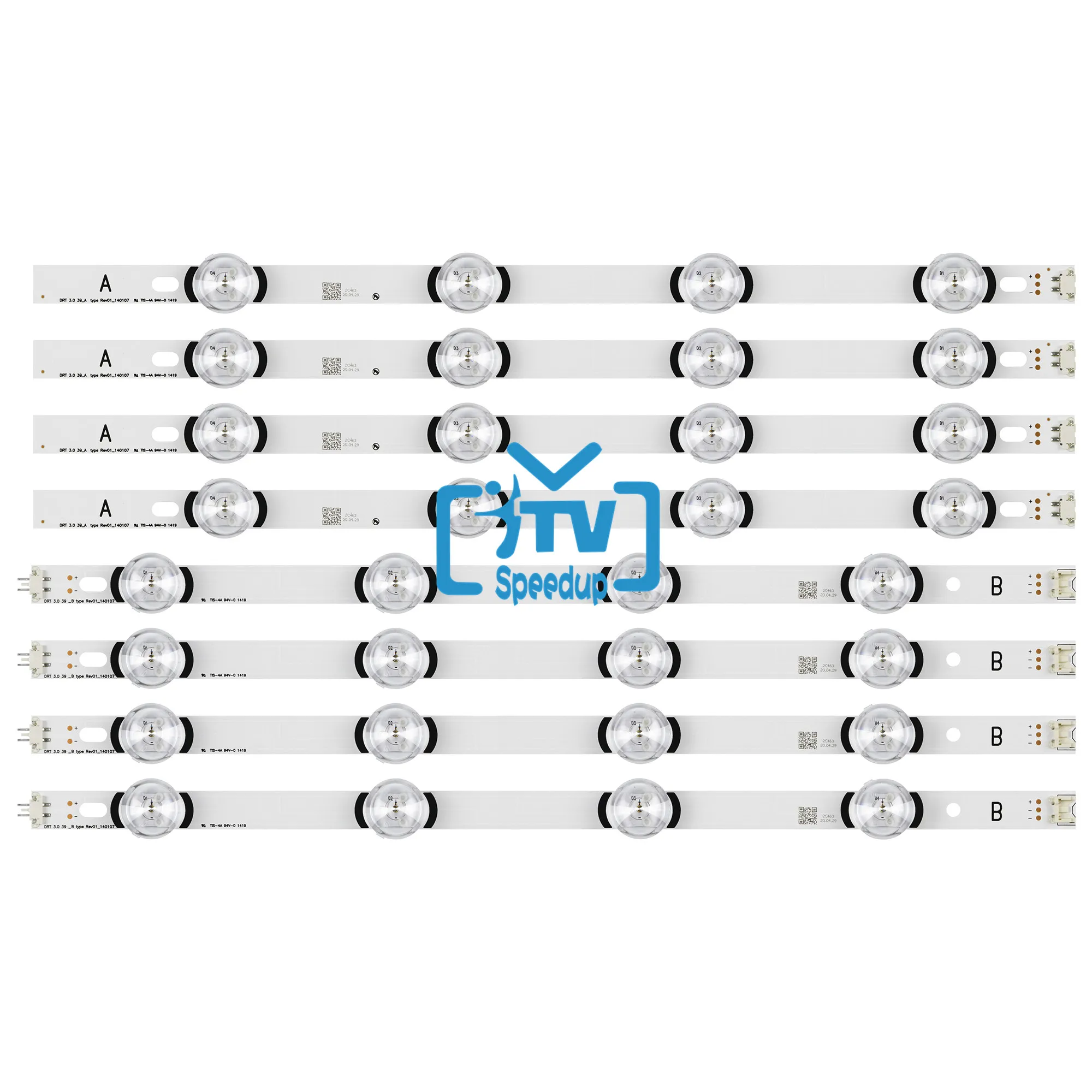 lampada de tira de luz de fundo led para lg 39lb5600 39lb580v 39lb570b 39lb629v 39lb582u 39lb561u 39lb5500 39lb5800 80 pcs 10kit 01