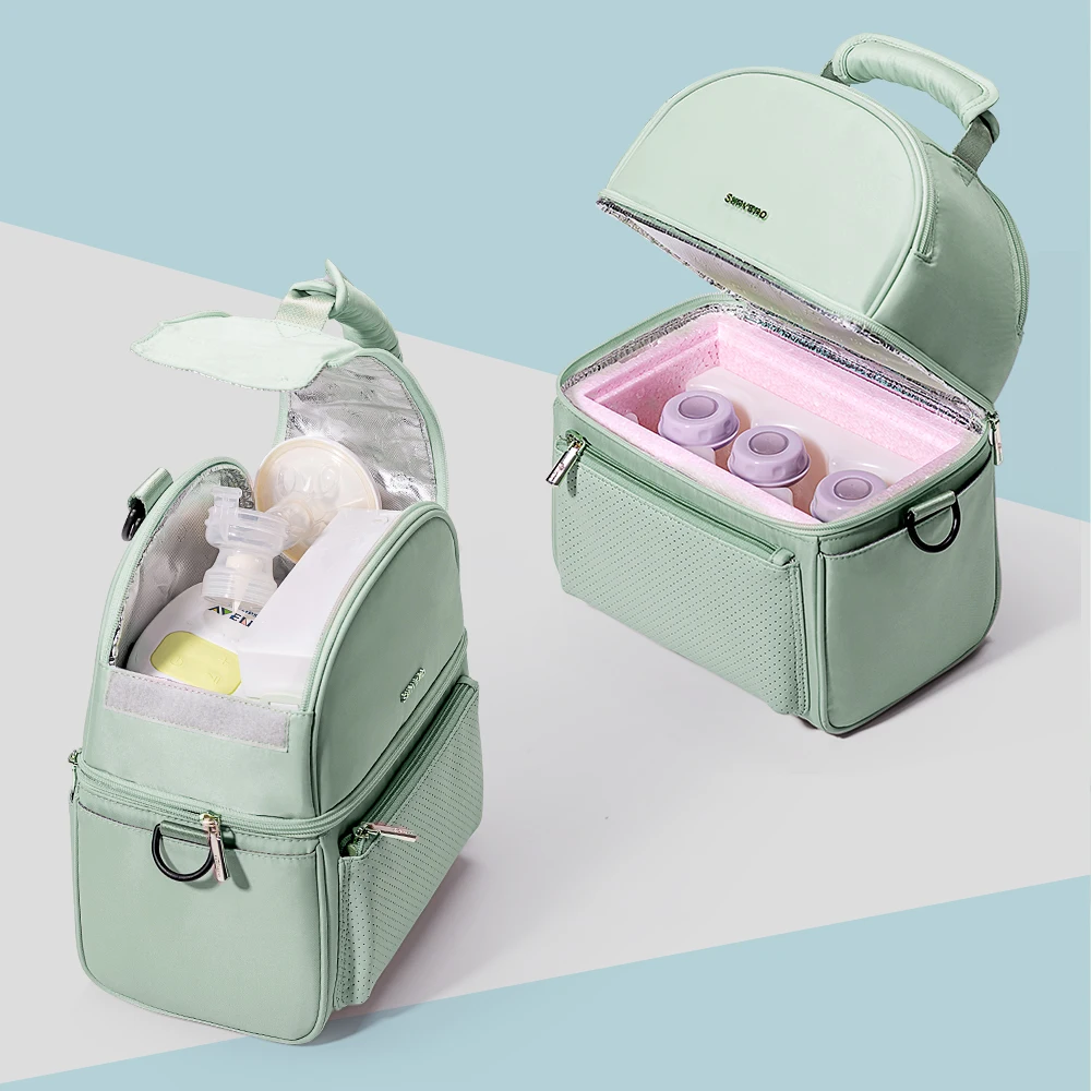Sunveno-Bolsa de aislamiento de aluminio de estaño con caja EPP, bolsa de preservación, bolsas de almuerzo impermeables, bolsa de Picnic, bolsa