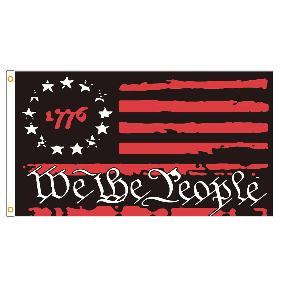 90X150cm 3x5ft American We The People Flag 1776 Betsy Ross