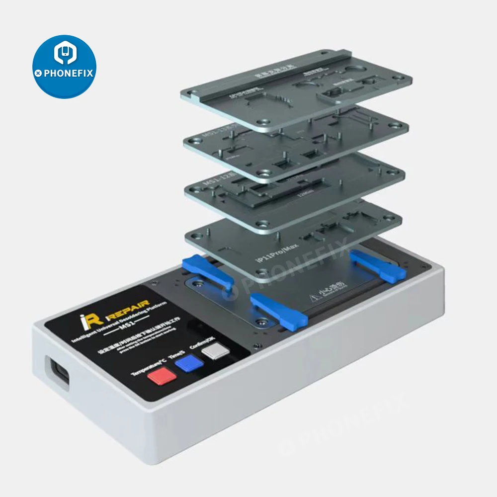 MJ iRepair MS1 Desoldering Estação de pré-aquecimento Módulo de matriz de pontos de expansão multifuncional para IPhone X-14 15 16 mesa de aquecimento