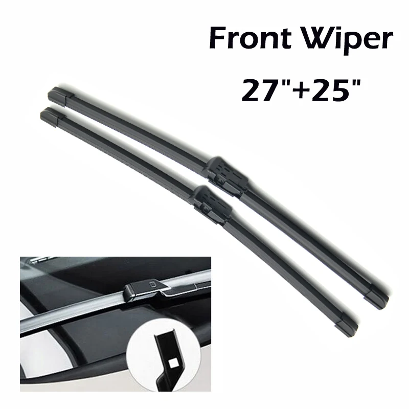 Wiper Front & Rear Wiper Blades Set For Opel Astra J 2015 2014 2011 2010 2009 Windshield Windscreen Window 27\