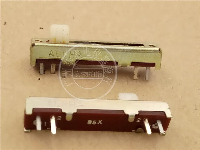 

Оригинальный новый 100% 3,5 см одинарный прямой потенциометр фейдера B5K, потенциометр микрофона, длина ручки 5 мм (ПЕРЕКЛЮЧАТЕЛЬ)