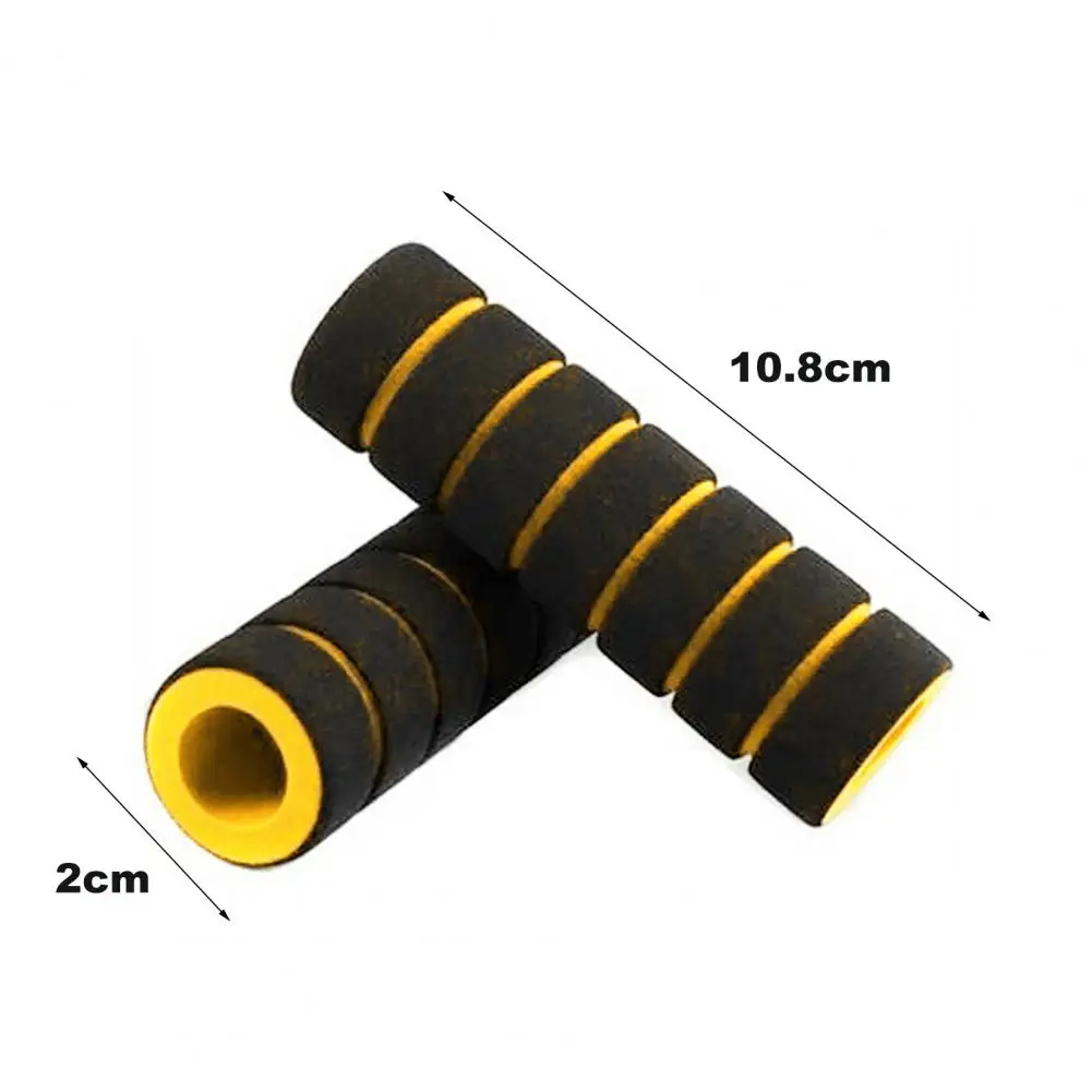 Soft Anti Slip durable Brake Handle Foam Handlebar Grip 1 Pair Bicycle Cover Protective Handlebar Accessories