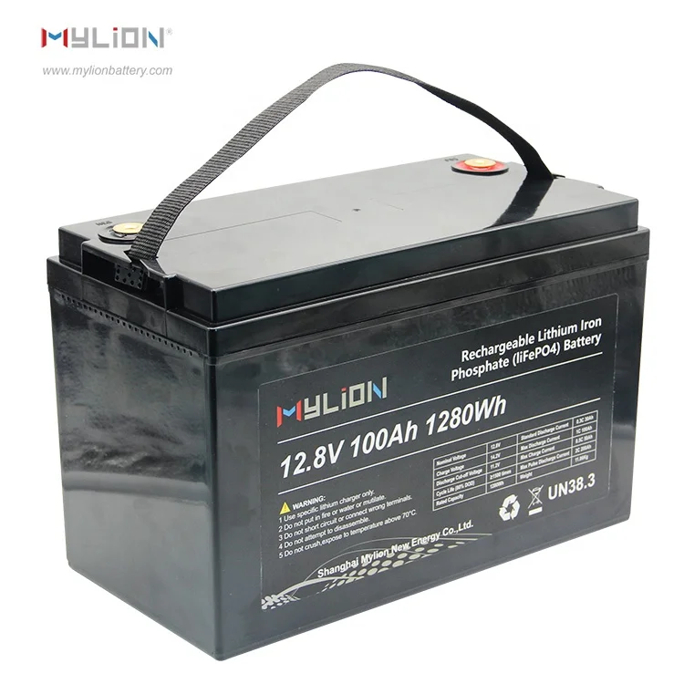 

mylion battery lifepo4 lithium ion backup 12v 100ah for solar