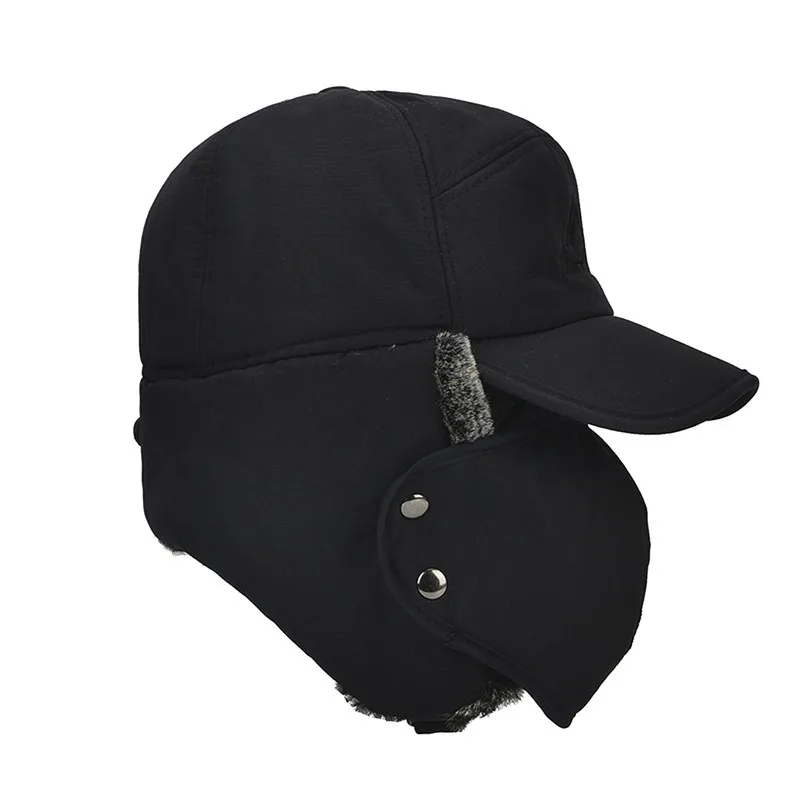 Waterproof/Windproof Aviator Caps with [Chin Strap] [Ear Flaps],Imperialstation Winter Warm Baseball Hat for Women Men Outdoor