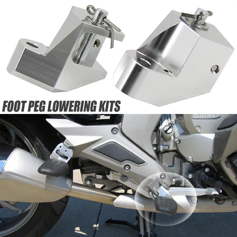 Для BMW K1600GT/GTL K1600B 2011-2020 2019 2018 2017 2021 нижняя часть водителя 1,5 дюйма аксессуары для мотоциклов комплект для понижения ног водителя