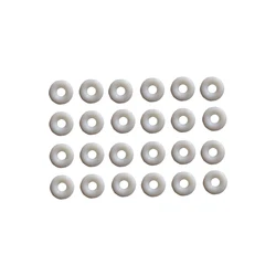 53 Pcs Of White Donut/Rubber Ring For Pinball Machine Arcade  Parts Game Accessory