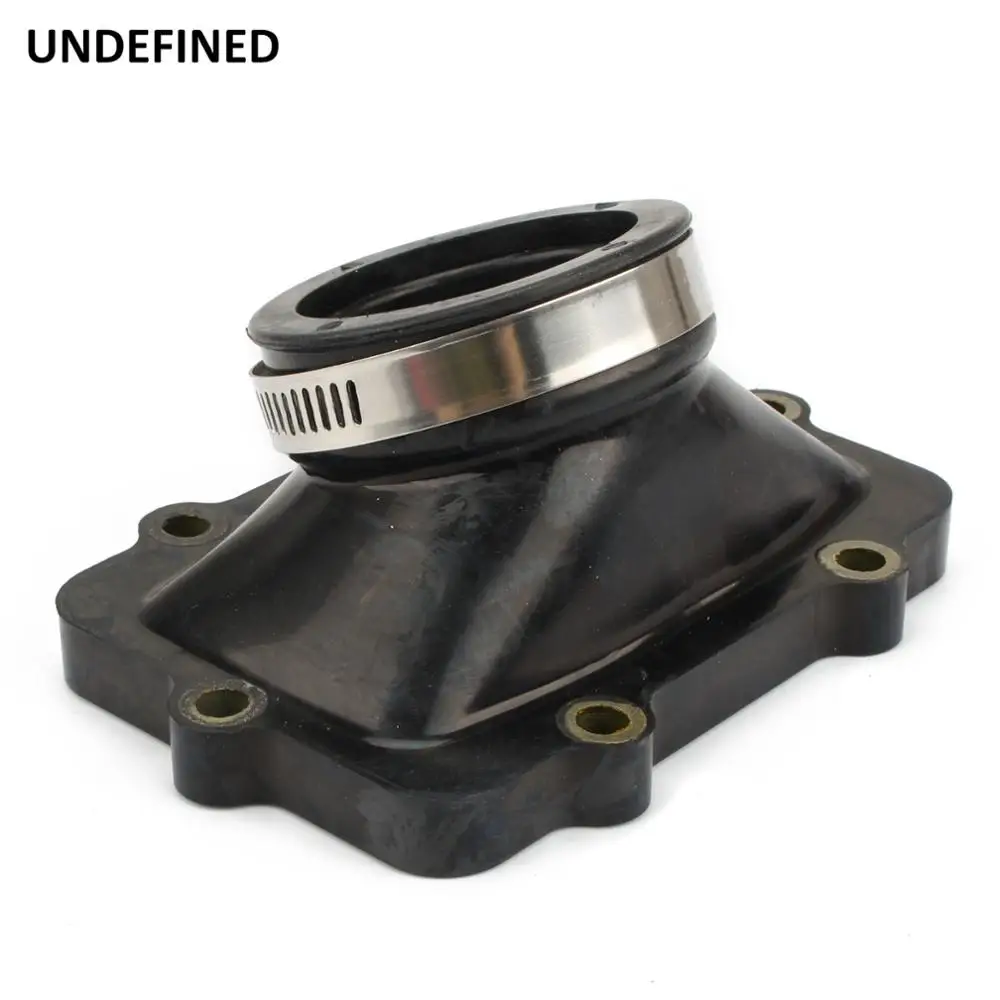 Motorcycle Carburetor Interface Adapter Rubber Carb Flange Boot For Ski Doo 800HO SPI Replaces 420667109 800HO 2004-2007 Black