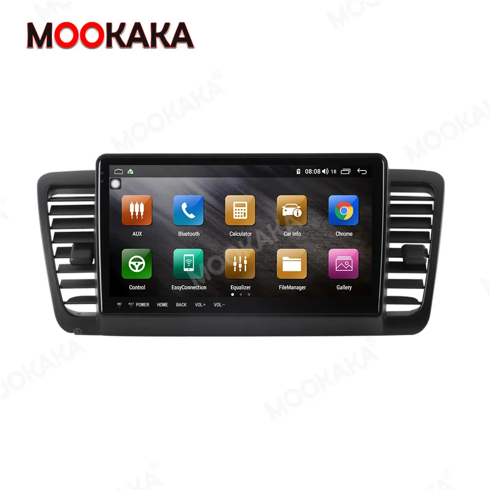 Android 13.0 32GB/64GB GPS Stereo Radio For Subaru Legacy 2003-2009 Tape Recorder Head Unit Car Multimedia Player IPS Free MAP