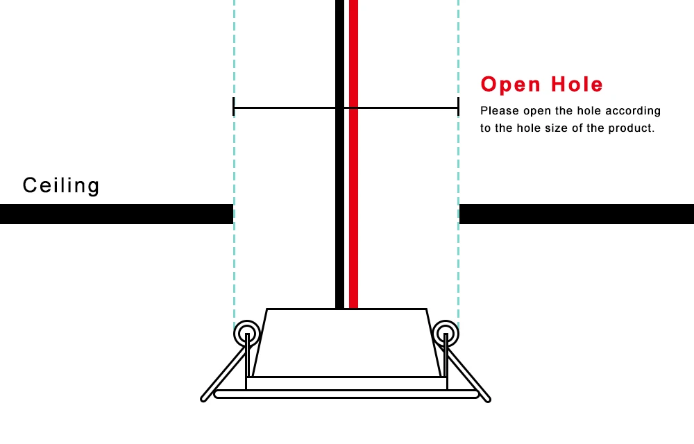 AC220V 5W 3 Colors Changeable LED Downlight Light Color Switch LED Spotlight Recessed Warm White Nature White LED Ceiling Light