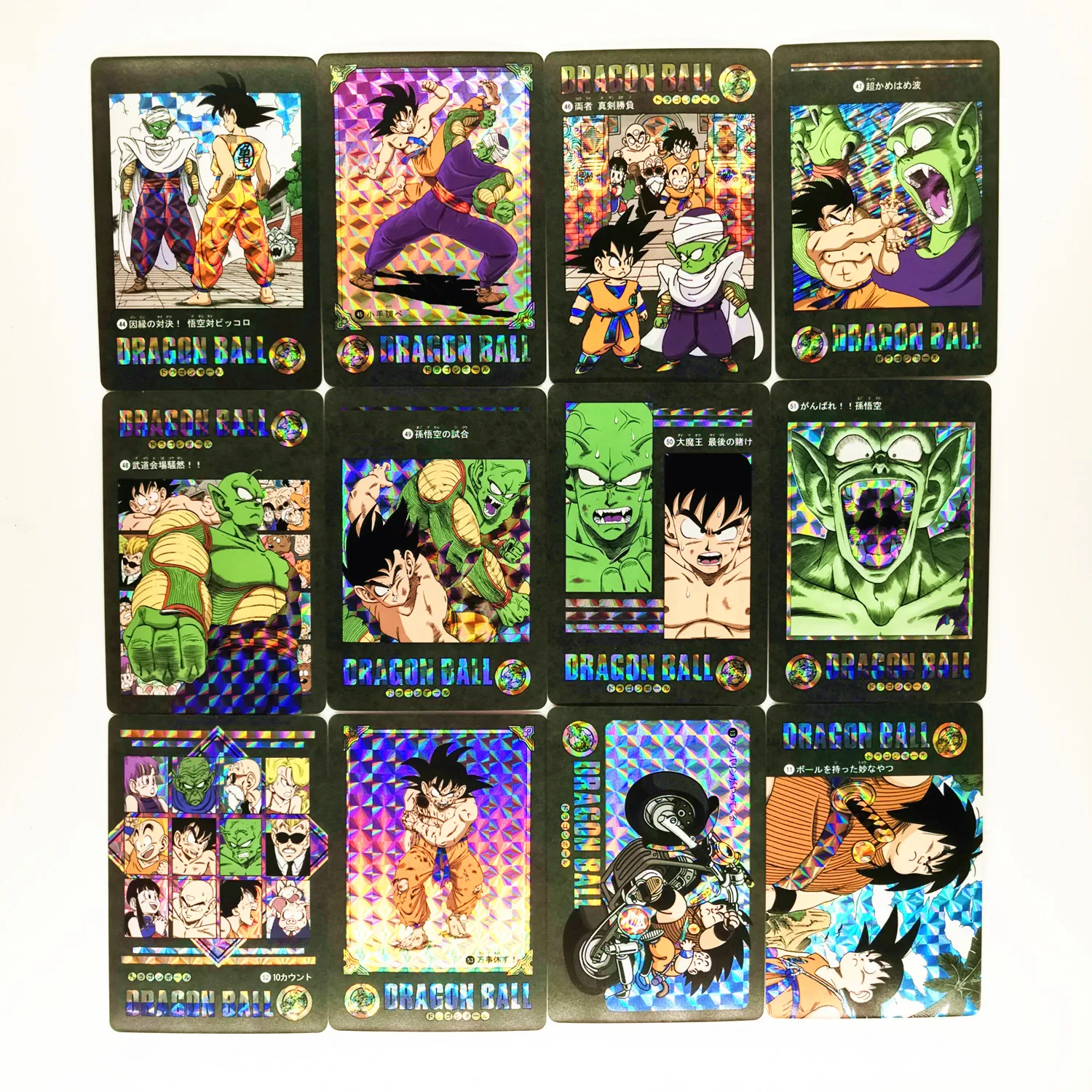 54pcs/set Super Saiyan Dragon Ball Stormy Situation Piccolo Heroes Battle Card Ultra Instinct Goku Game Collection Cards