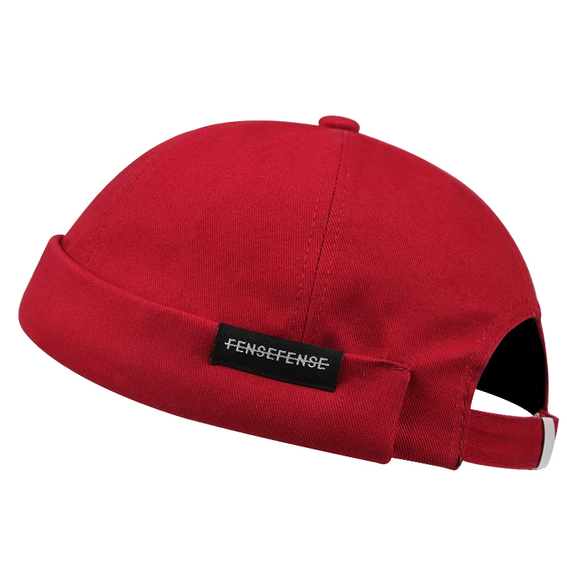 NEW FENSEFENSE melon hat unisex summer cotton hip-hop boundless skull hat retro street portable hat multi-purpose beanie hat