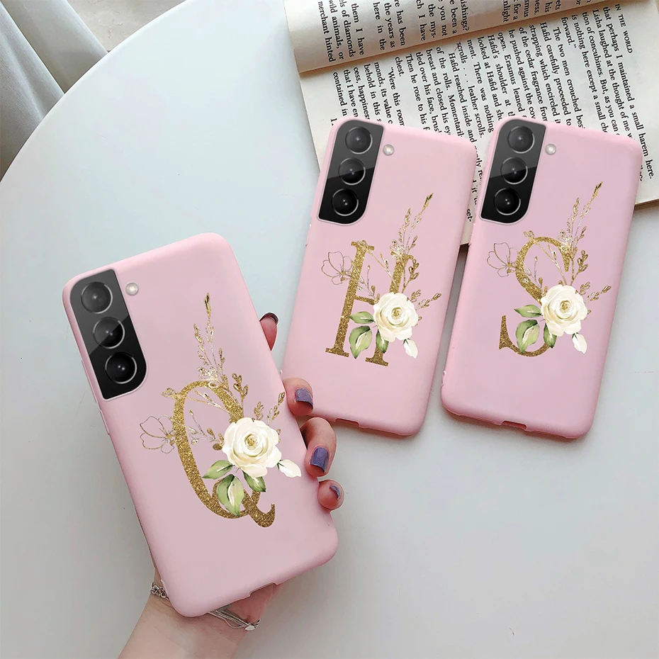 For Samsung S21 5G S21 Ultra Plus Case Slim Soft Cute Letters Cover For Samsung Galaxy S21 Plus 5G S21+ S 21 Ultra Phone Cases