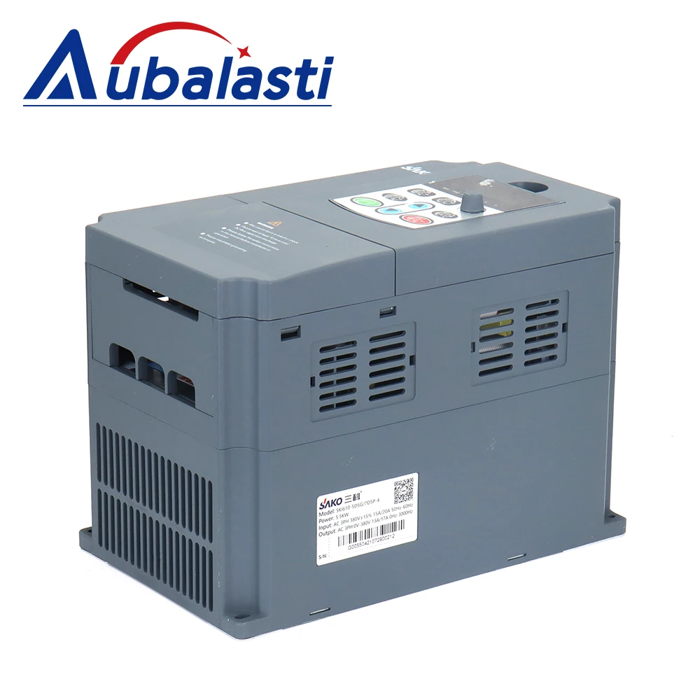 Aubalasti 주파수 변환기 인버터, CNC 스핀들 모터 CNC 라우터용, 0.75-11kW, 220V, 380V, 400Hz