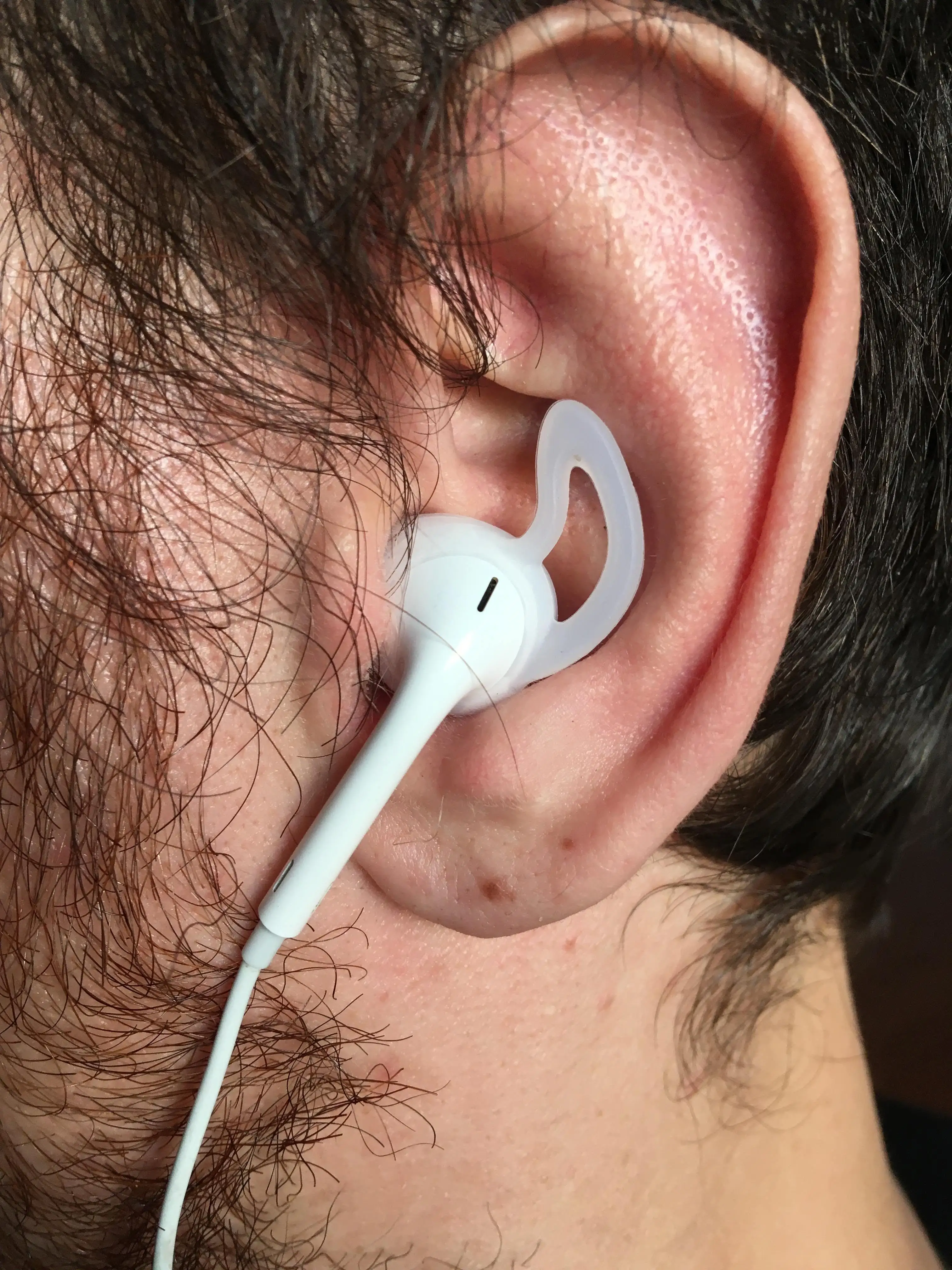 VEKEFF Silicone Earhook Cover Earbuds Earphone Case for Apple iphone X 8 7 6 Plus Airpods Earpods Headphone Eartip Ear Wings