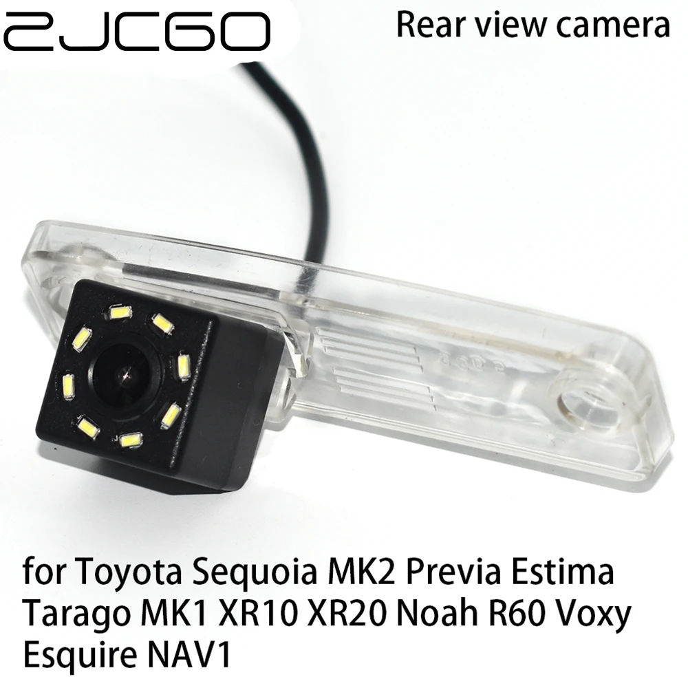 

ZJCGO Car Rear View Reverse Backup Parking Reversing Camera for Toyota Sequoia Previa Estima Tarago Noah R60 Voxy Esquire NAV1