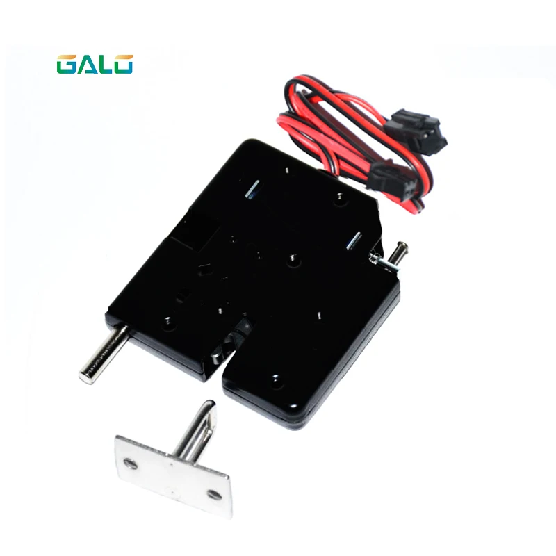 

DC12V 2A Solenoid Electromagnetic Electric Control Cabinet Drawer Lockers Lock latch Push-push spring Design