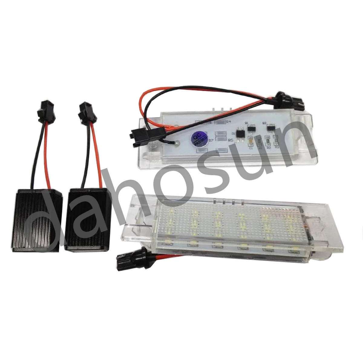 

2Pcs Dahosun White LED License Number Plate Light Error Free for Opel/Vauxhall Corsa Zafira B Astra H Insignia