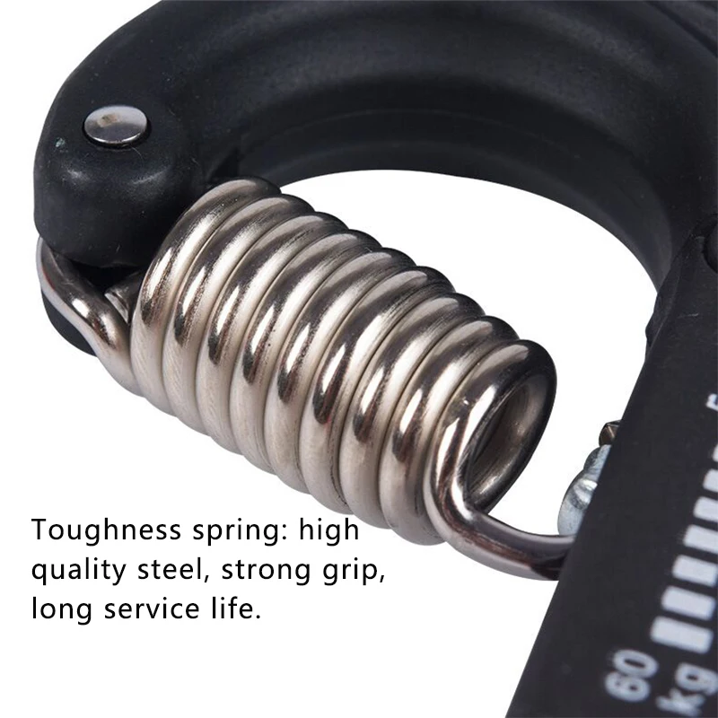 5-60Kg Strength Adjustable Electronic Counting Hand Gripper Wrist Training Exerciser