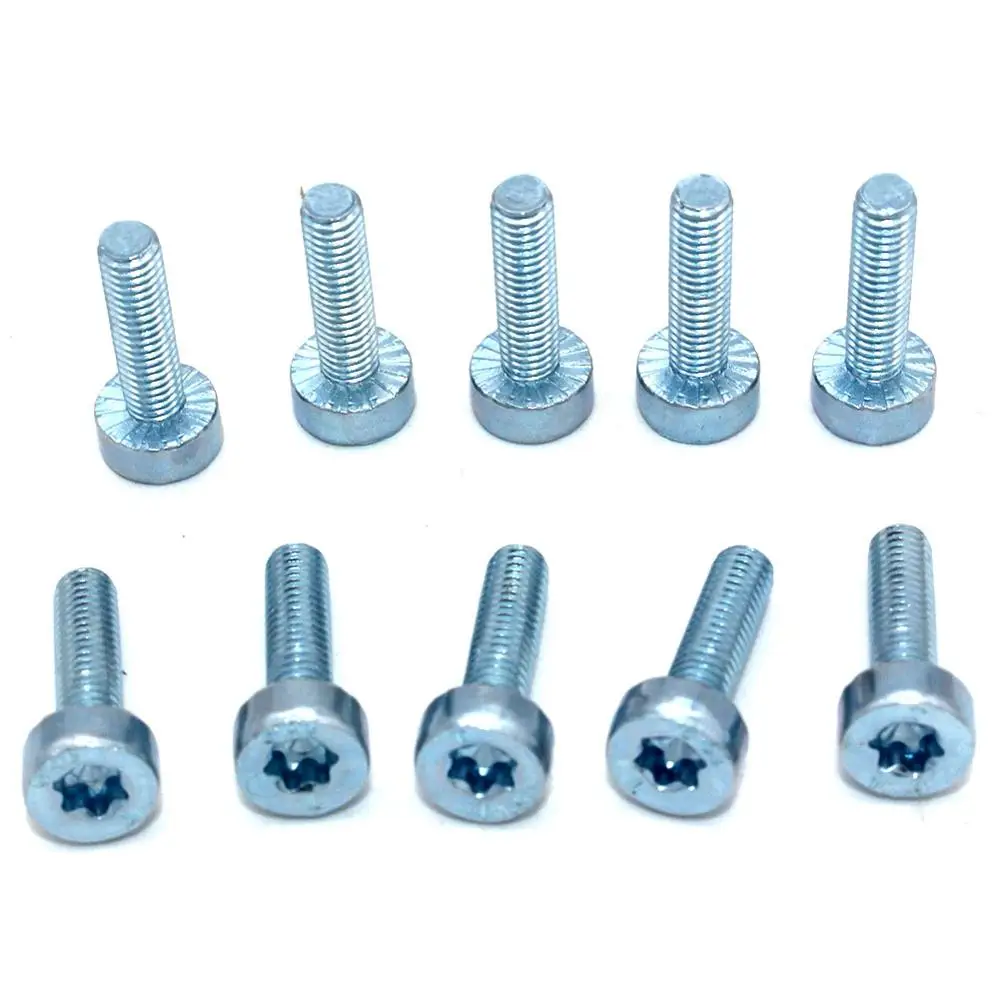 10PK Torx Spline Screw Bolt T27 M5X18 Fit for STIHL Makita Dolmar Oleo-Mac Chainsaw Weed Eater Strimmer 9022 340 1010