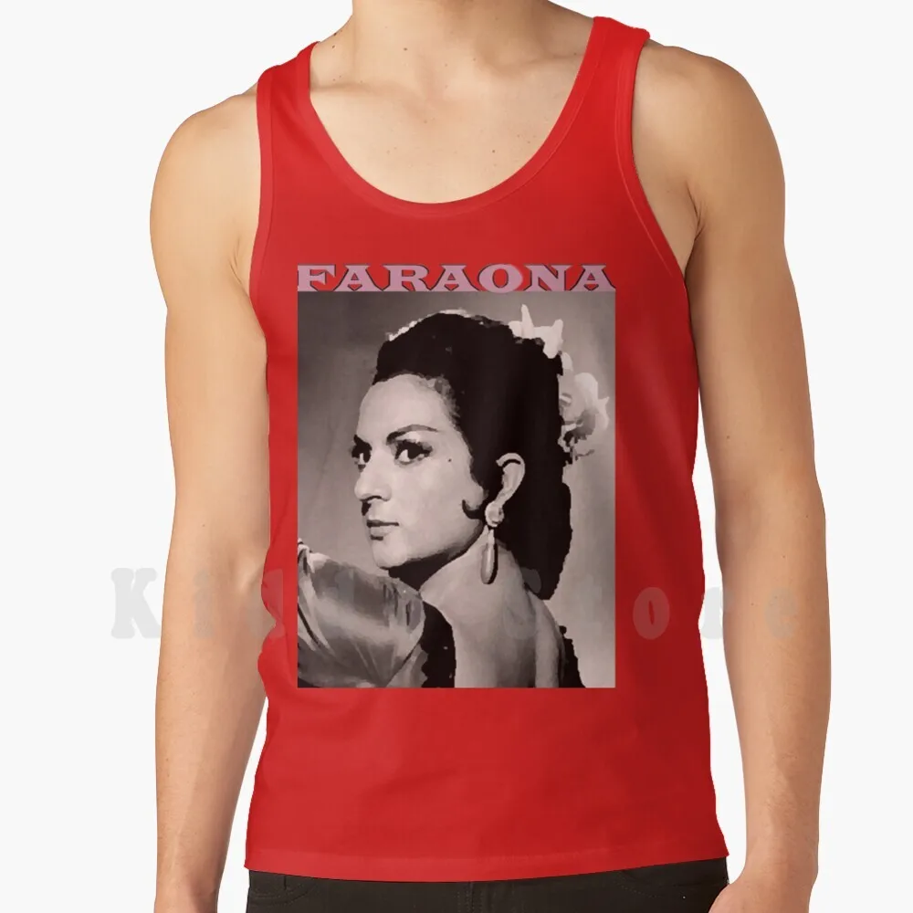 Faraona Lola Flores Oferta Limitada Camisetas sin Mangas 100% Algodón Faraona Lola Lolaflores Flores Gypsy Artist Magic Luck