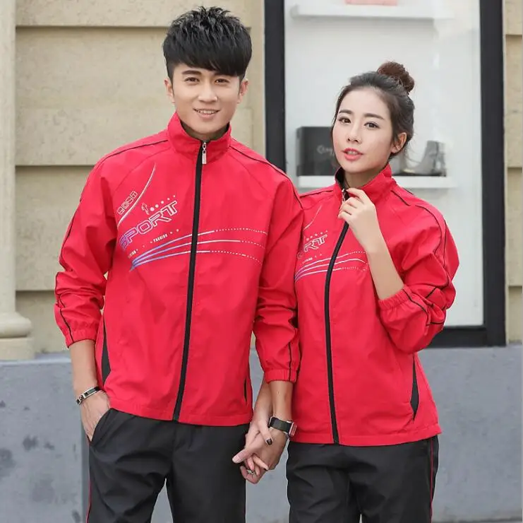 Large Size soft Fabric Clothing youth trend outdoor recreation Suits Men Women sports couple Uniform School square dance apparel