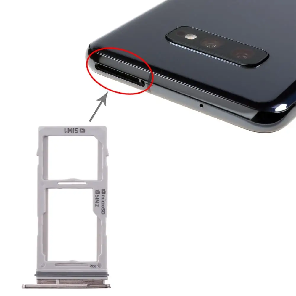 درج بطاقة SIM لجهاز Galaxy S10 / S10 / S10e ، درج بطاقة Micro SD