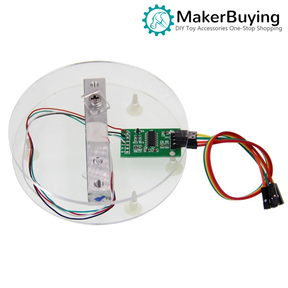 HX711 module + 5kg pressure sensor set, weighing sensor electronic scale module