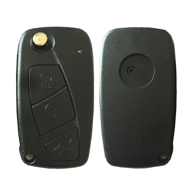 CN017016 Aftermarket 3 Button For Fiat Panda 2007 -2012 Remote Key Fob ASK 433MHz PCF7941 Chip