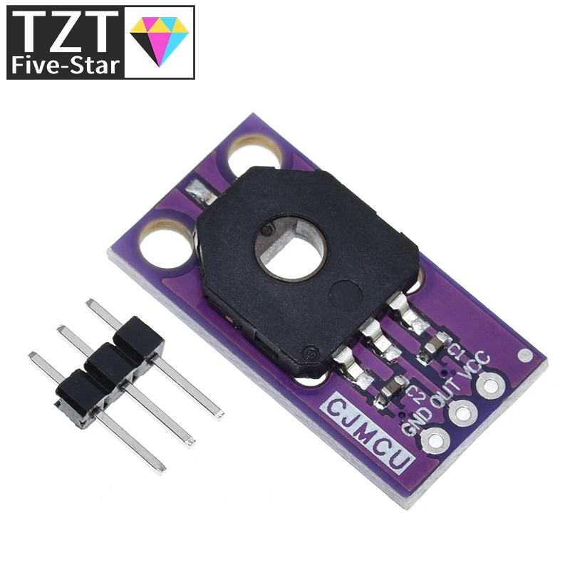 TZT 1/3PCS CJMCU-103 Drehwinkelsensor SMD Staubdichtes Winkelsensor-Potentiometermodul SV01A103AEA01R00 – Detail 4