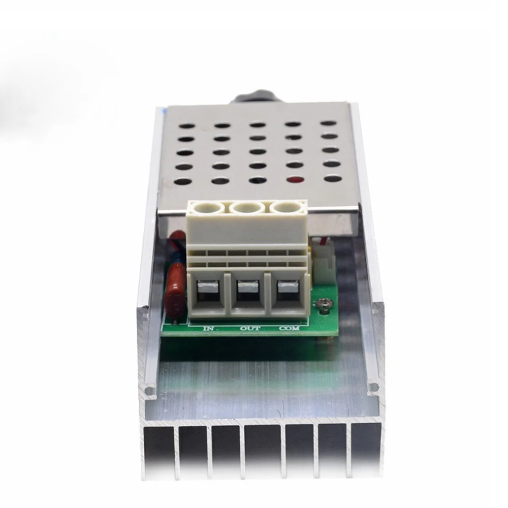 AC220V 10000W Cao Cấp SCR Màn Hình Hiển Thị Kỹ Thuật Số Bộ Điều Khiển Tốc Độ Điện Tử Bộ Điều Chỉnh Điện Áp