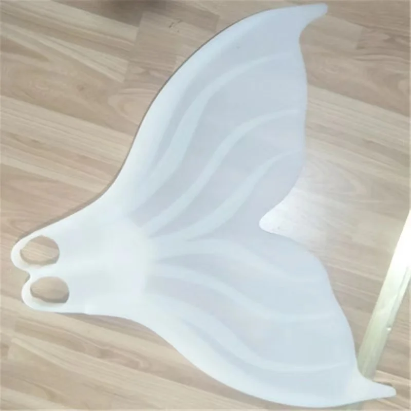 Diving Flippers Silicone Girl Mermaid Tail Surf Fins Short Swim One-Piece Free-Diving Kit Snorkel Scuba Spearfishing Shoes Socks