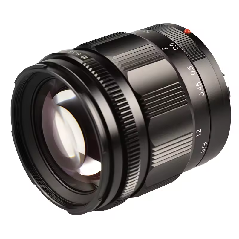 Vlogmagic 50mm F1.1 פתח גדול ידני מתמקד מסגרת מלאה קבועה למצלמות Sony E Canon RF Nikon Z Mount Mirrorless