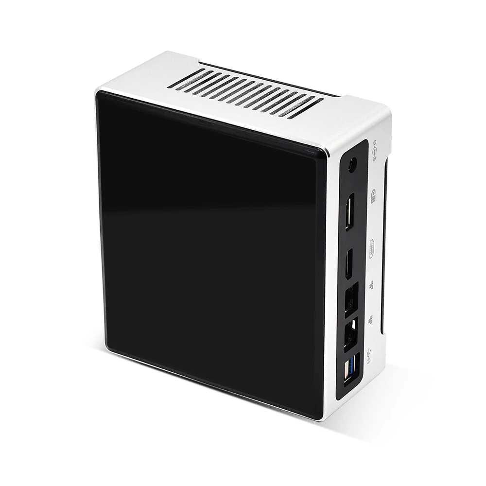 Mini PC Window 10 Pro Mini Computer Intel Core i9 10980HK i7 1165G7 (up to 5.3GHz) Support Win 11 4K@60hz Dual Display HDMI DP